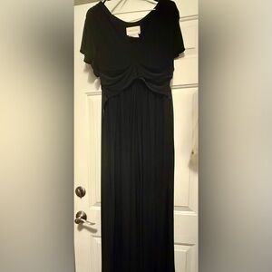 BHLDN Mendoza dress, black